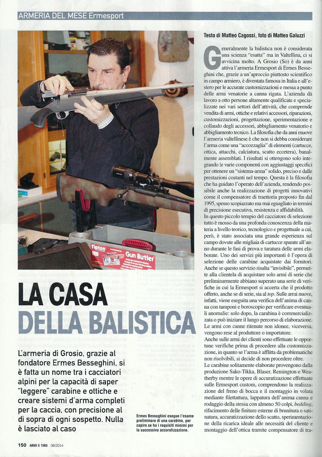 LA CASA DELLA BALISTICA