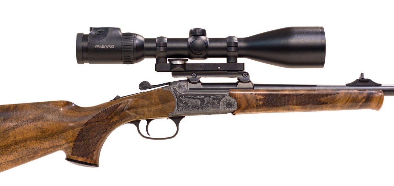 Compensatore di Traiettoria Ermesport montato su Blaser K95