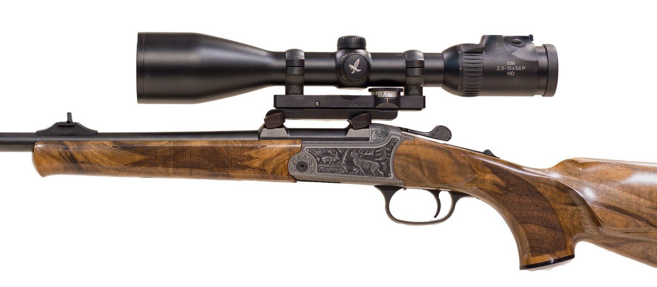 Compensatore di Traiettoria Ermesport montato su Blaser K95